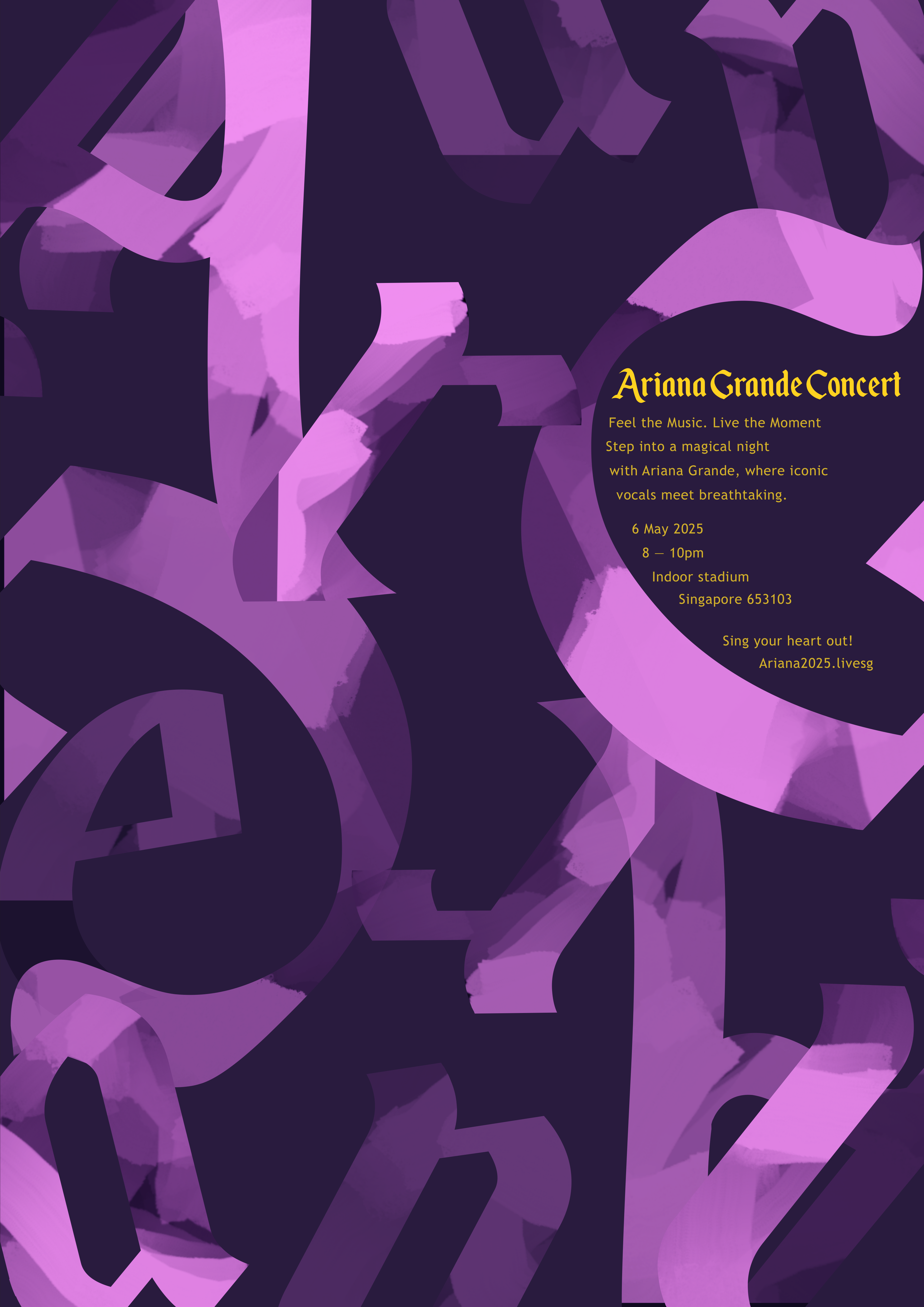 Typography poster artwork